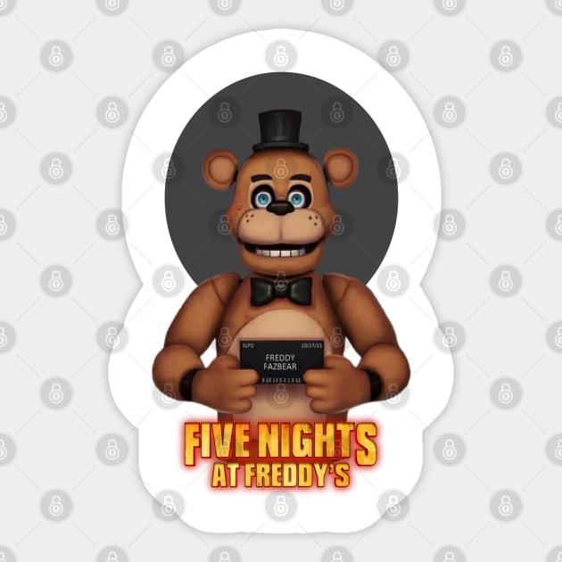 five night at Freddy's Sticker by Step_Up